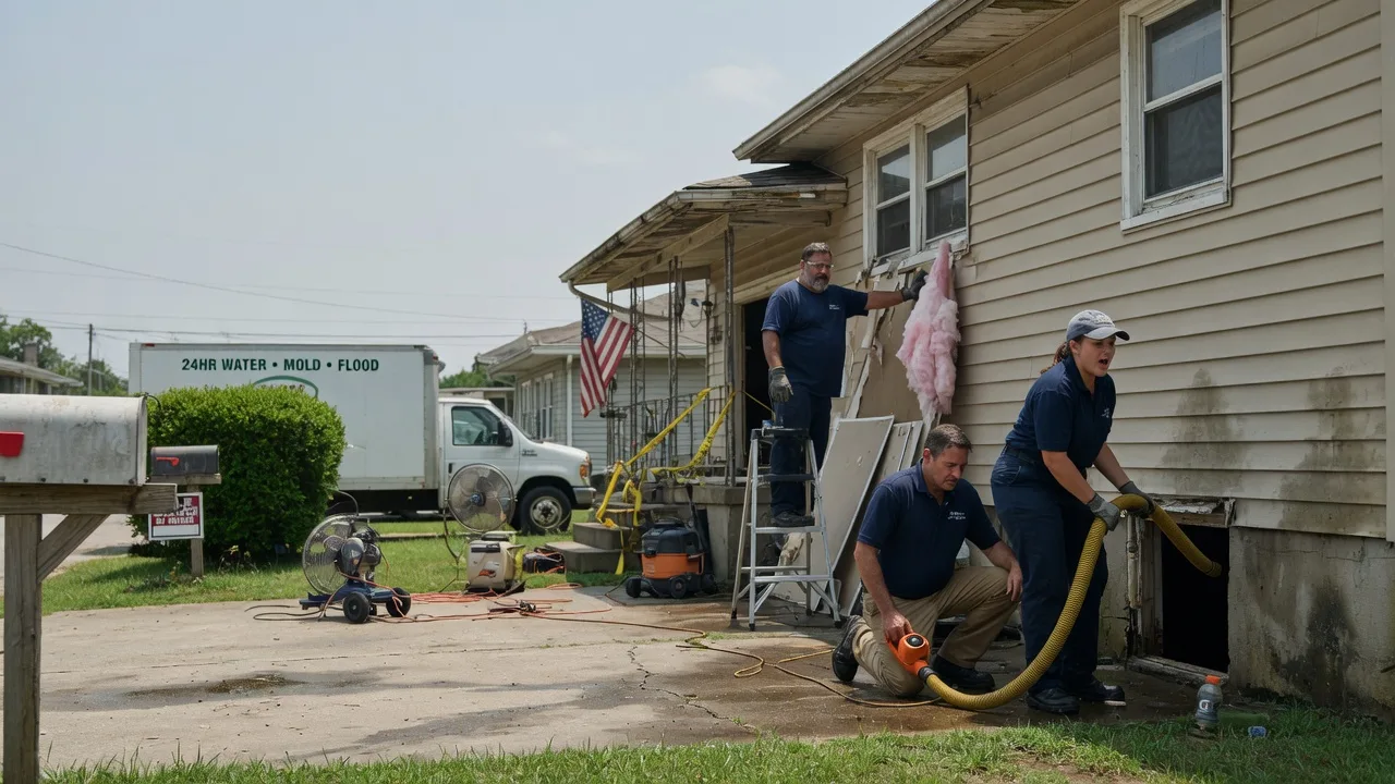 Water Damage Repair in Washburn, ND near me